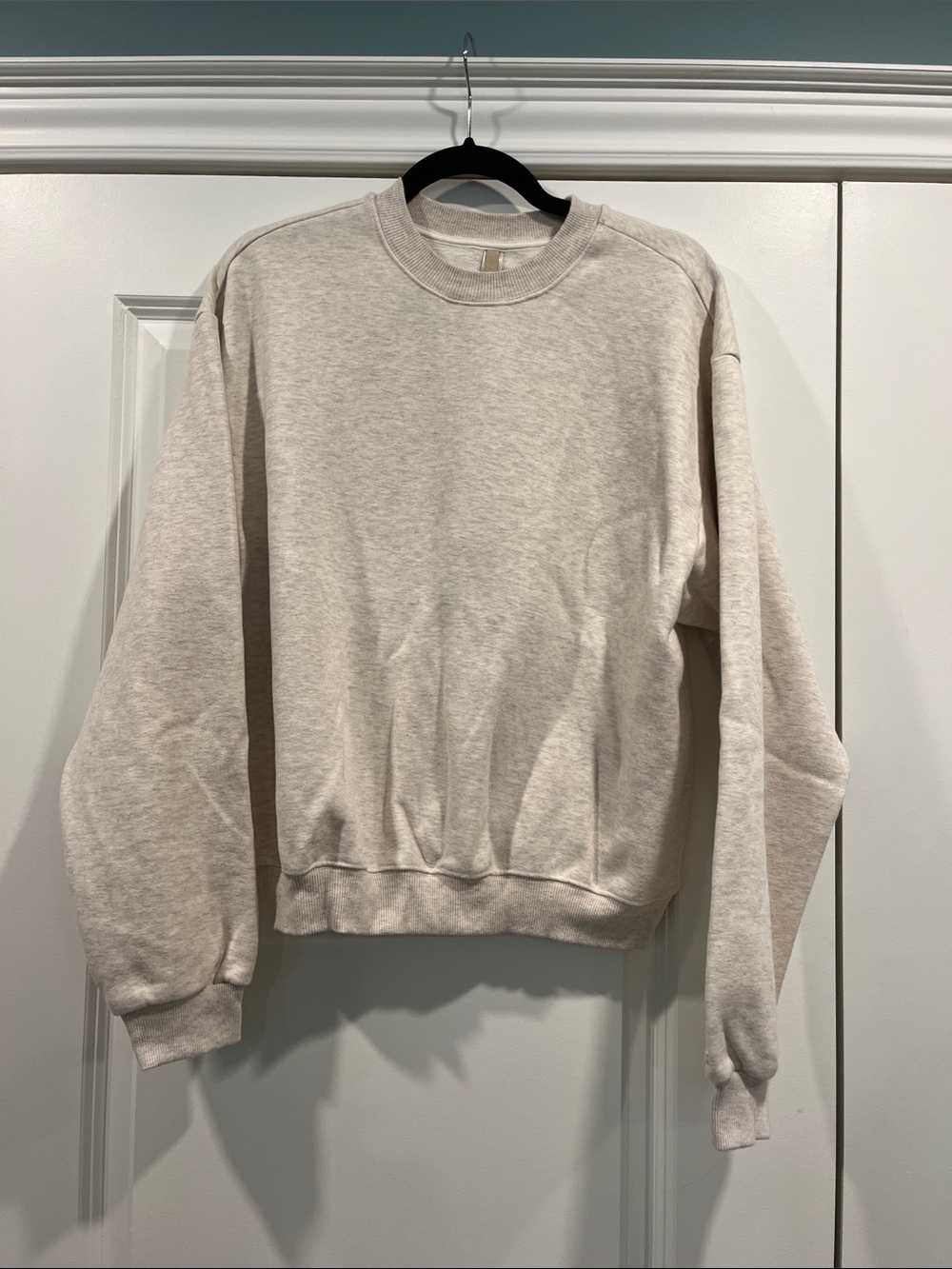 SKIMS Lightweight Crewneck Sweatshirt - Oatmeal